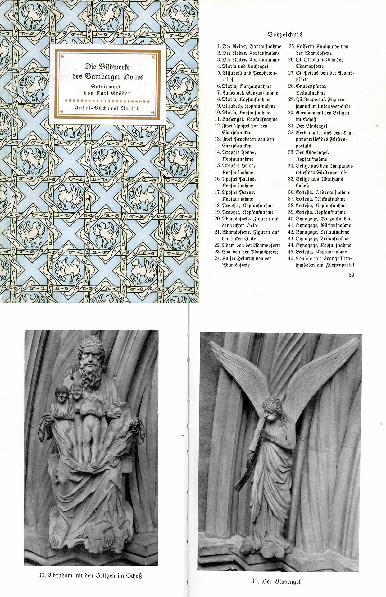 Die Bildwerke des Bamberger Doms - Gröber, Karl